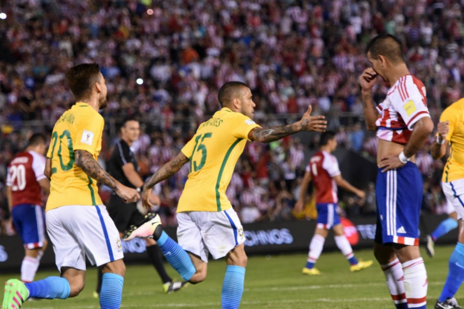 Brasil logró un empate agónico contra Paraguay en Asunción