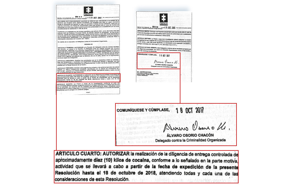 Resolución entrega controlada