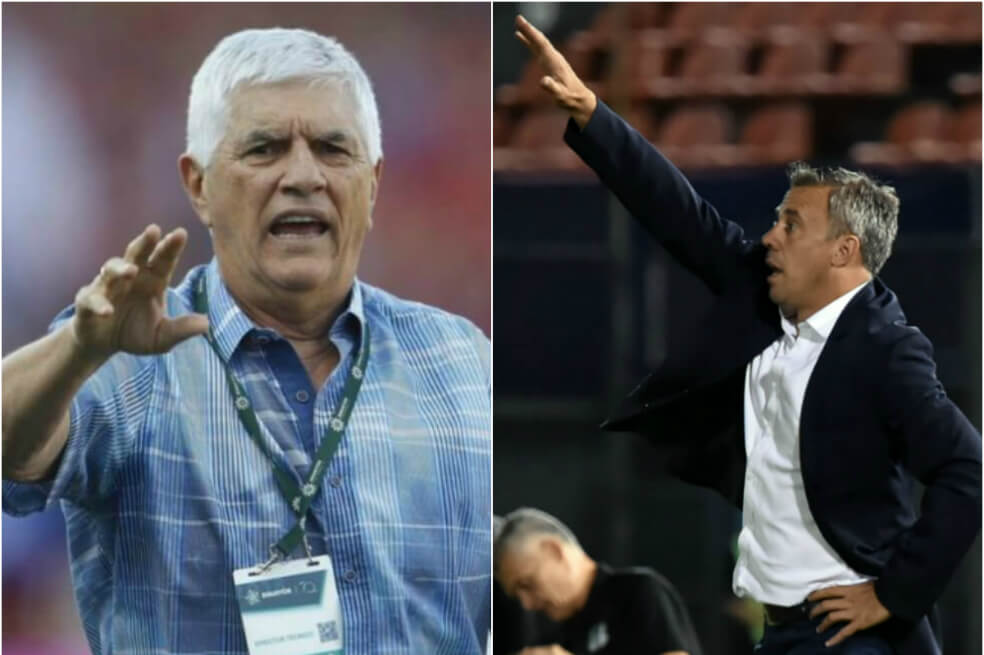Dimayor sancionó a Pusineri y Comesaña por incidente en la Copa Águila