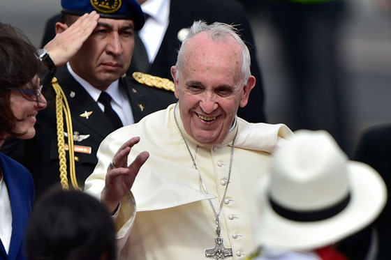Papa insta a «diálogo y participación sin exclusiones» en Ecuador