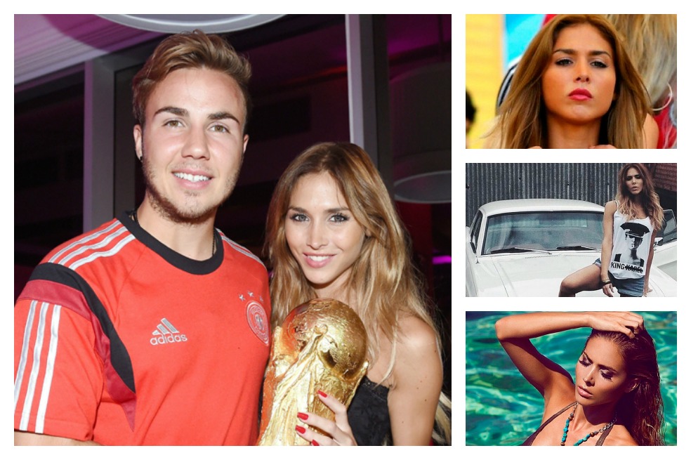 La despampanante novia de Mario Goetze, el hombre que definió título para Alemania