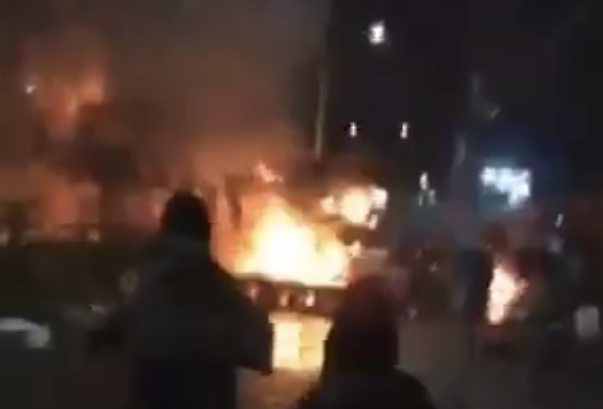 Disturbios en Yumbo, Valle: reportan explosión cerca a estación de combustible