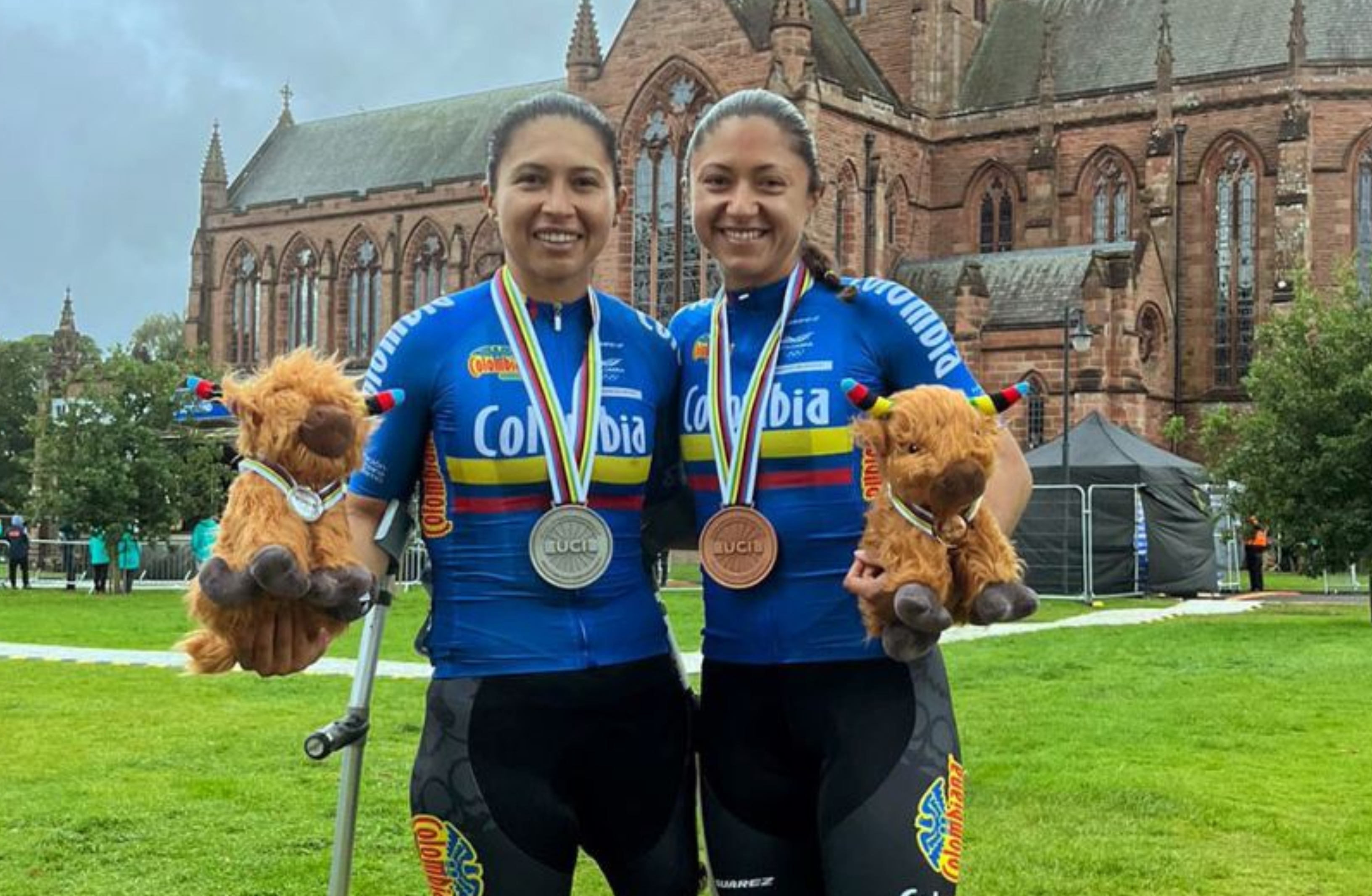 Colombia ganó dos nuevas medallas en el Mundial de Paracycling, en Escocia