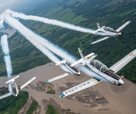 Este jueves comienza  la Feria Aeronáutica Internacional en Rionegro