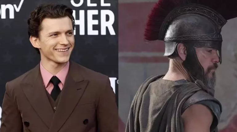 Revelan primeras imágenes de Tom Holland en “La Odisea” de Christopher Nolan