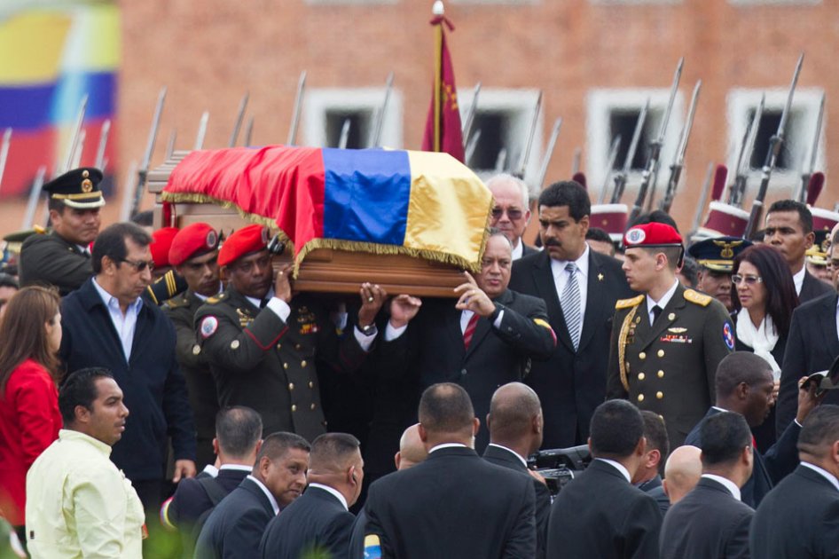 Cuerpo de Chávez recorrió Venezuela por última vez