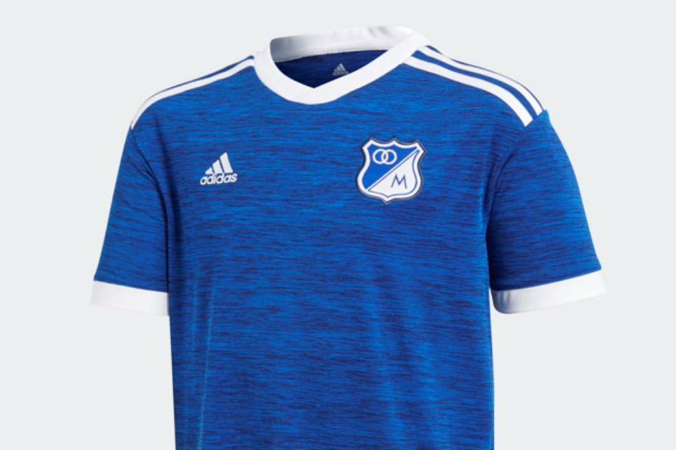 camiseta millonarios blanca