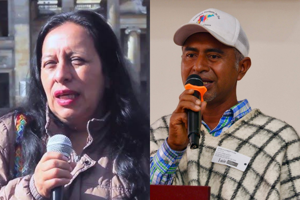 María Palechor y James Flor: la voz de las víctimas en Cauca que fue silenciada por balas