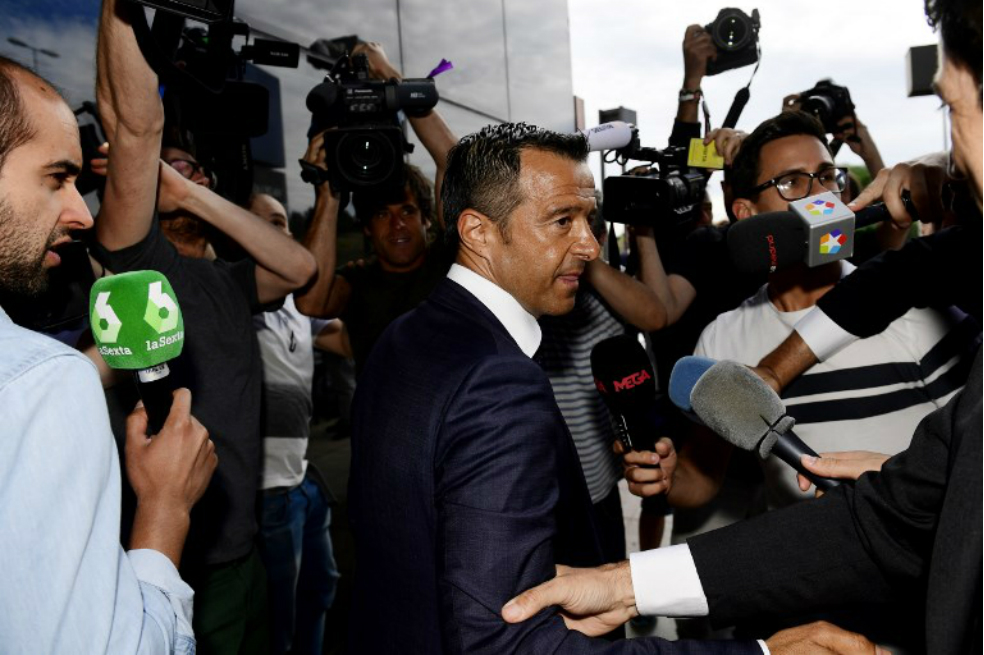 Jorge Mendes manifestó que "nunca ha asesorado en materia fiscal a los jugadores"