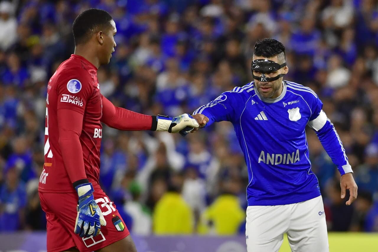 Millonarios no logró ganar en El Campín y no seguirá en la Copa Sudamericana, tras una nueva eliminación. Estas fueron las mejores imágenes del partido.