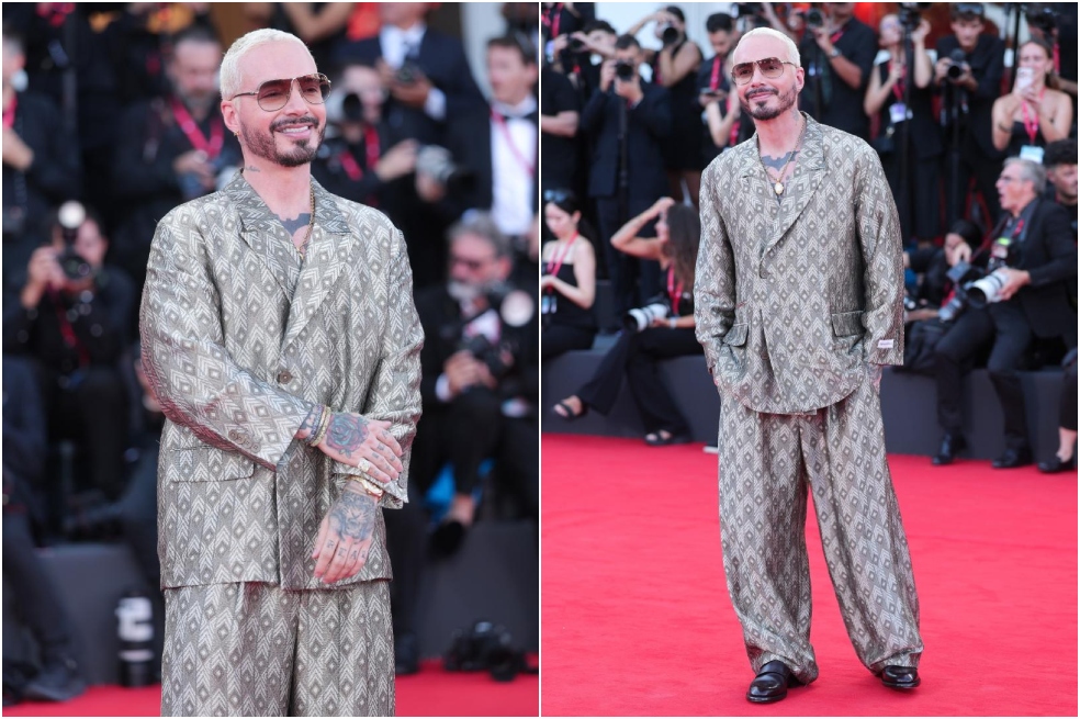 ¿Quién diseñó el “look” que usó J Balvin en el Festival Internacional de Cine de Venecia?
