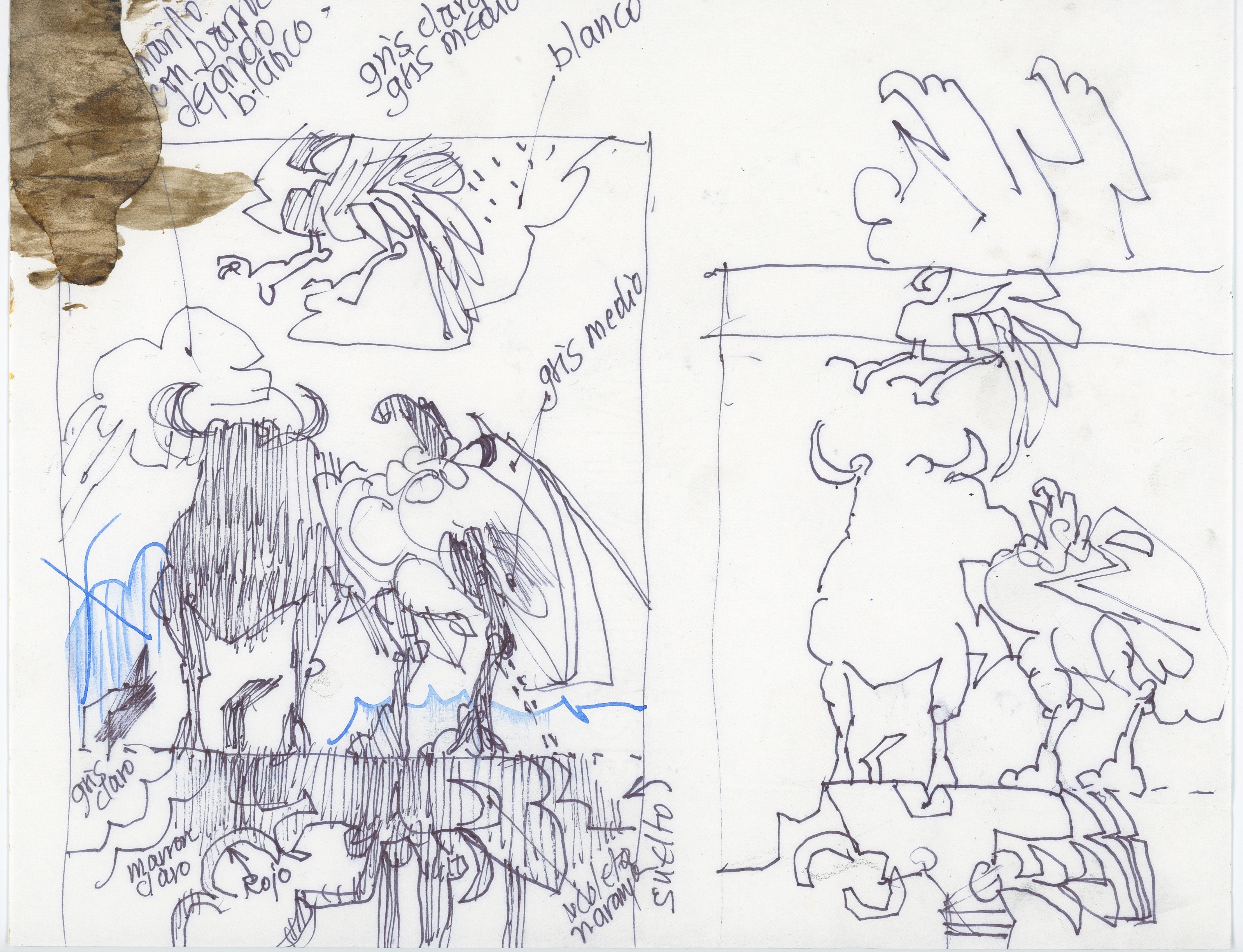 Apuntes, Lito SoloPress,Dibujo, 1980