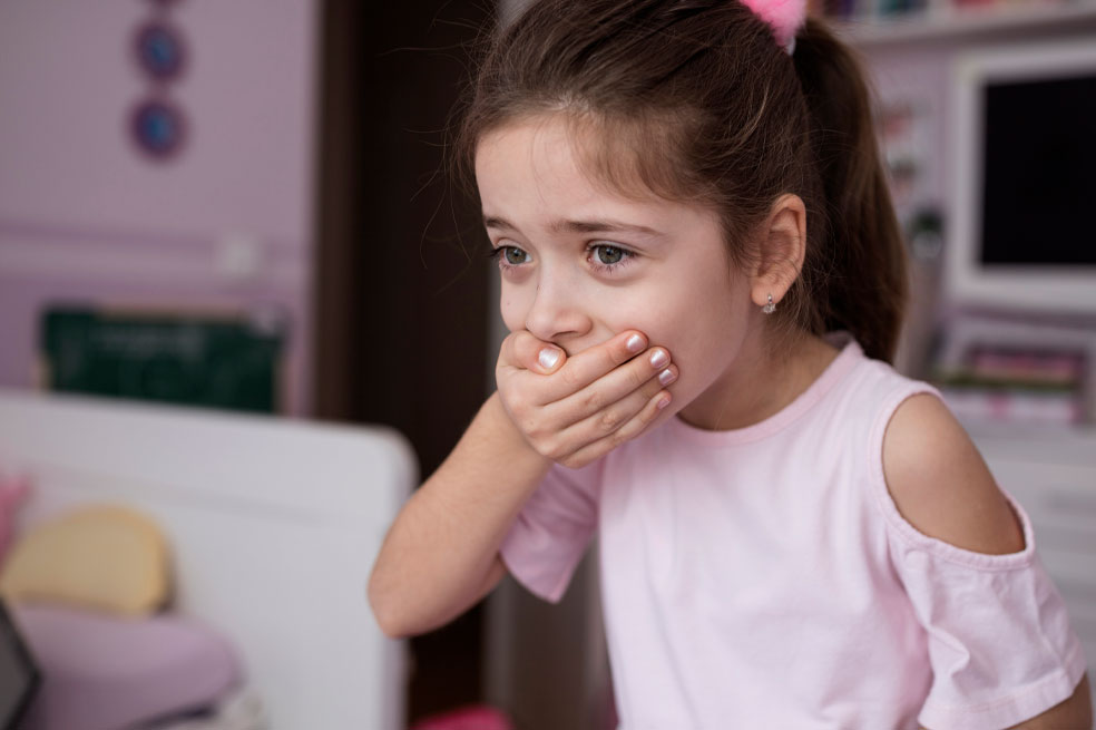 Vómitos en niños mayores de un año: causas y tratamiento