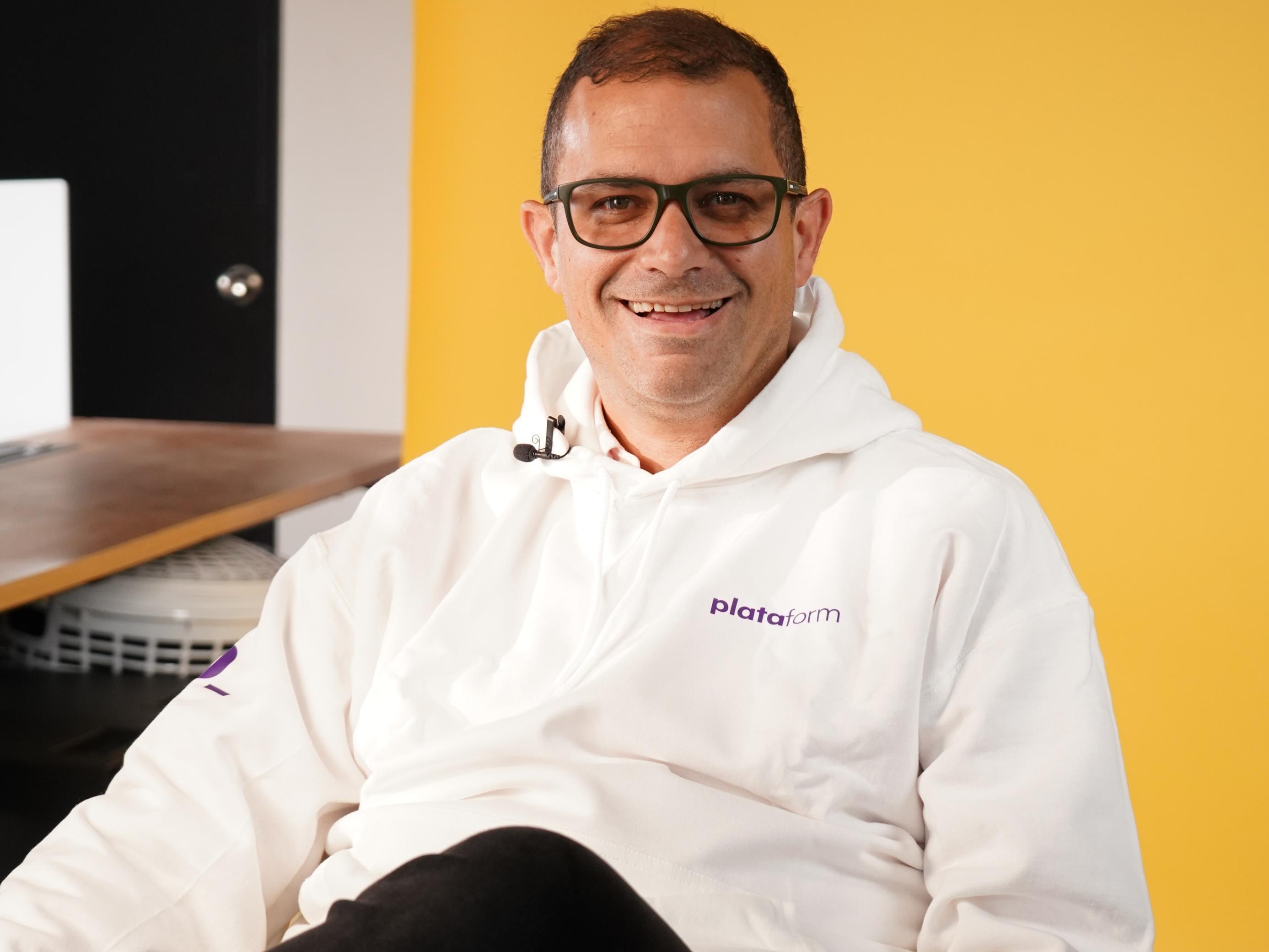 Mario Márquez, emprendedor y cofundador de Plataform.