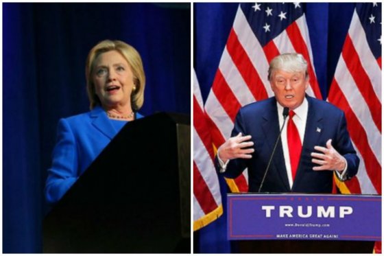 Trump y Clinton, cabeza a cabeza por la Casa Blanca según sondeo