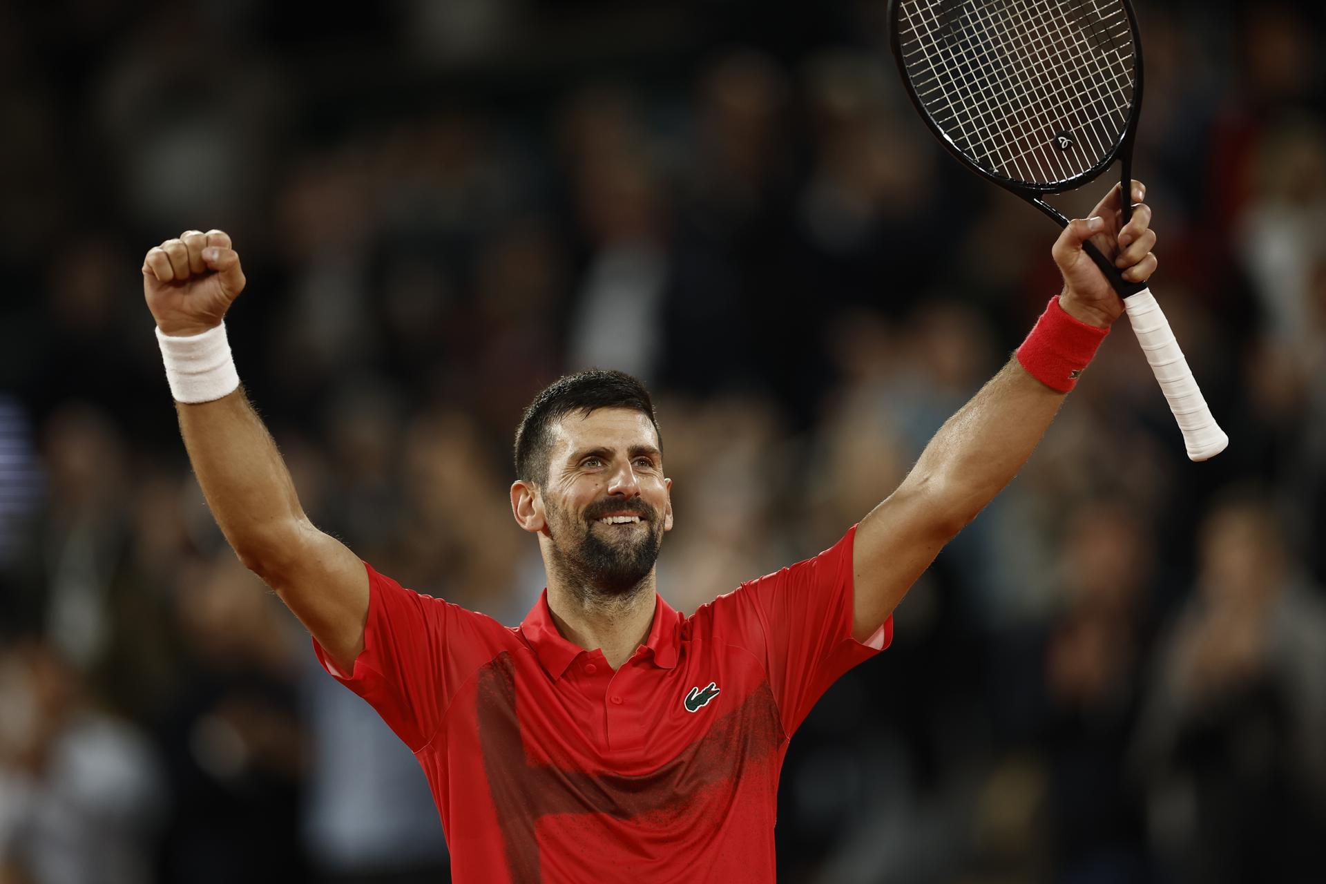 Djokovic se impuso a Zverev y clasificó a las semifinales de Roland Garros