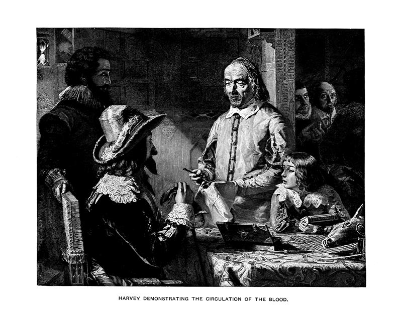 William Harvey y la sangre descubierta