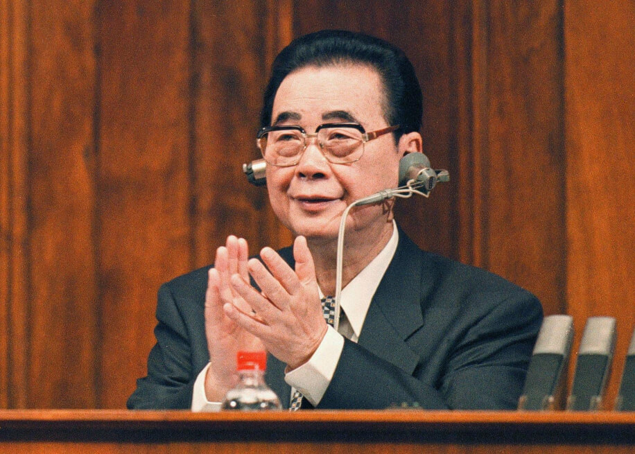 ¿Quién fue Li Peng, el llamado "carnicero de Pekín"?