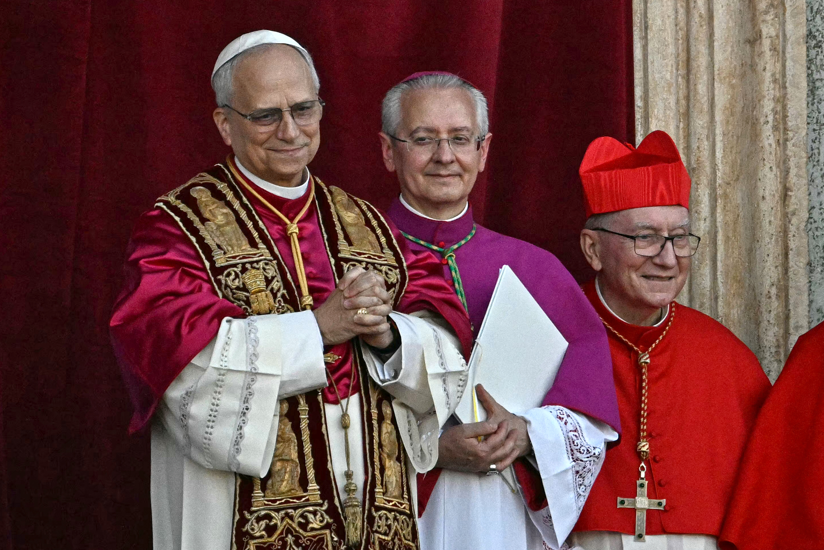 Primera presentación del papa León XIV, luego de ser elegido.