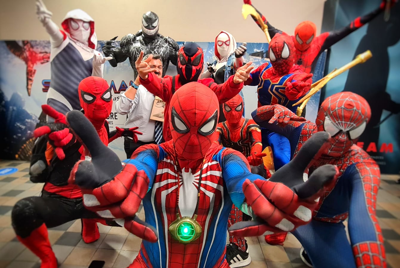 Fotos: Así se vivió el estreno de “Spider-Man: No Way Home” en Bogotá