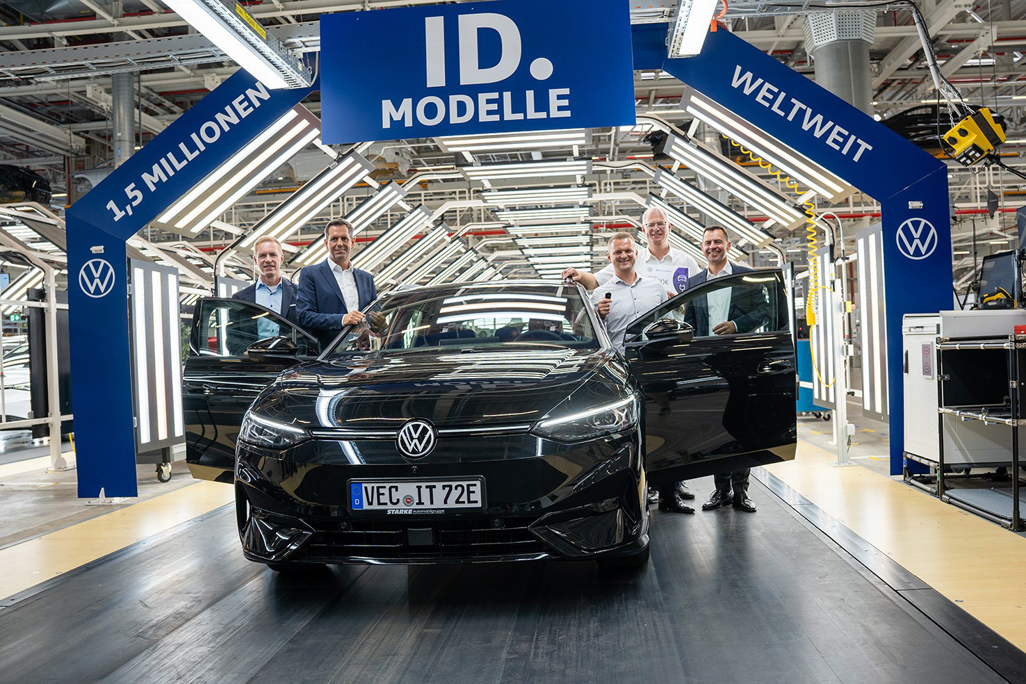Volkswagen logró entregar 1,5 millones de carros eléctricos en el mundo