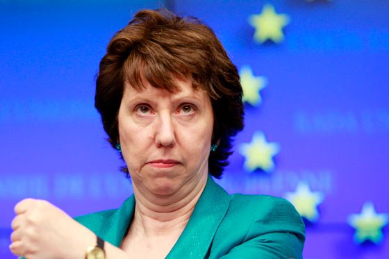 La jefa de la diplomacia europea, Catherine Ashton