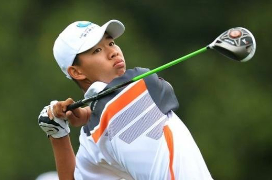 El chino Ye Wo-cheng debuta con 12 años en el circuito europeo de golf