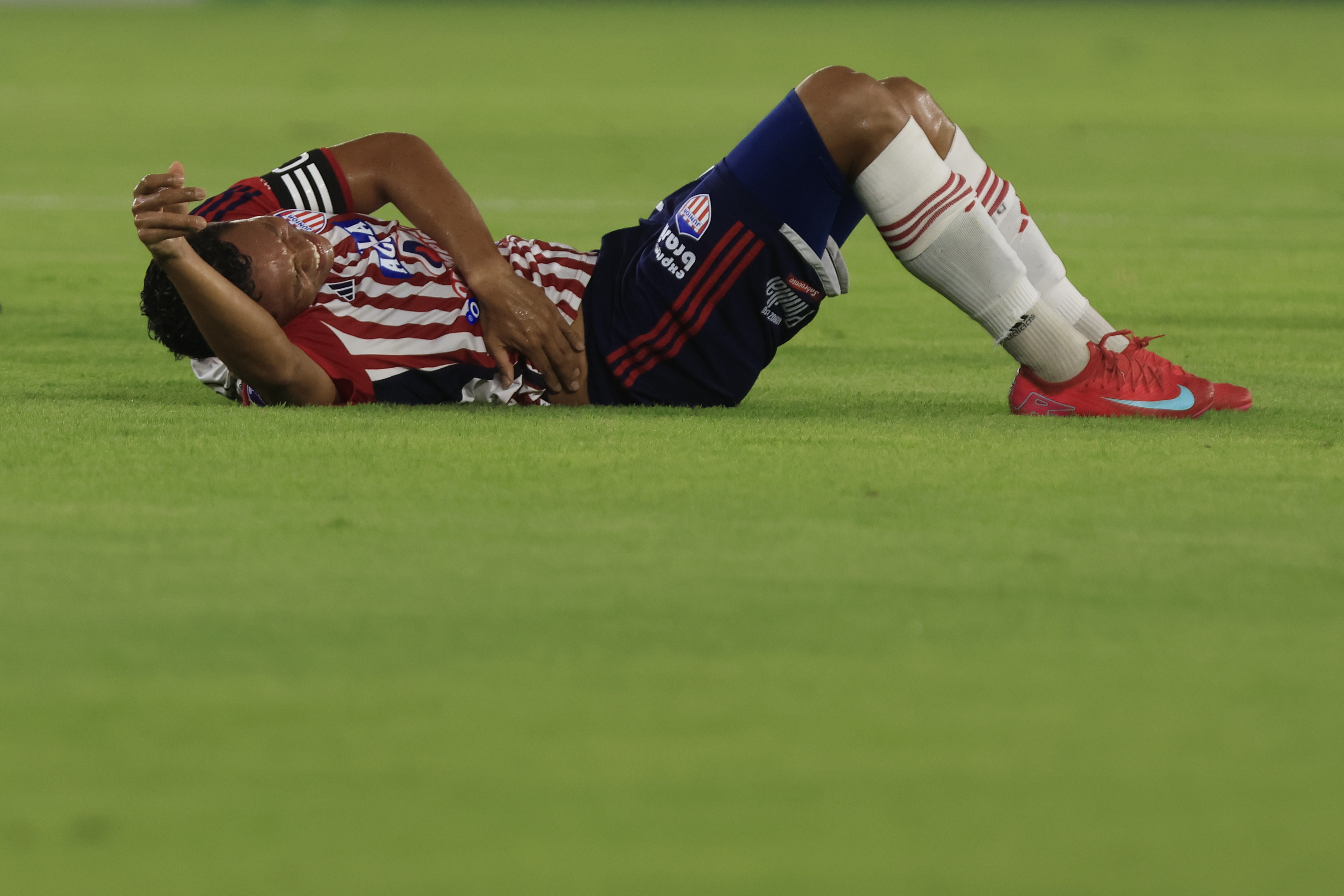 Lesión de Carlos Bacca en Junior: ¿cuánto tiempo estará fuera?