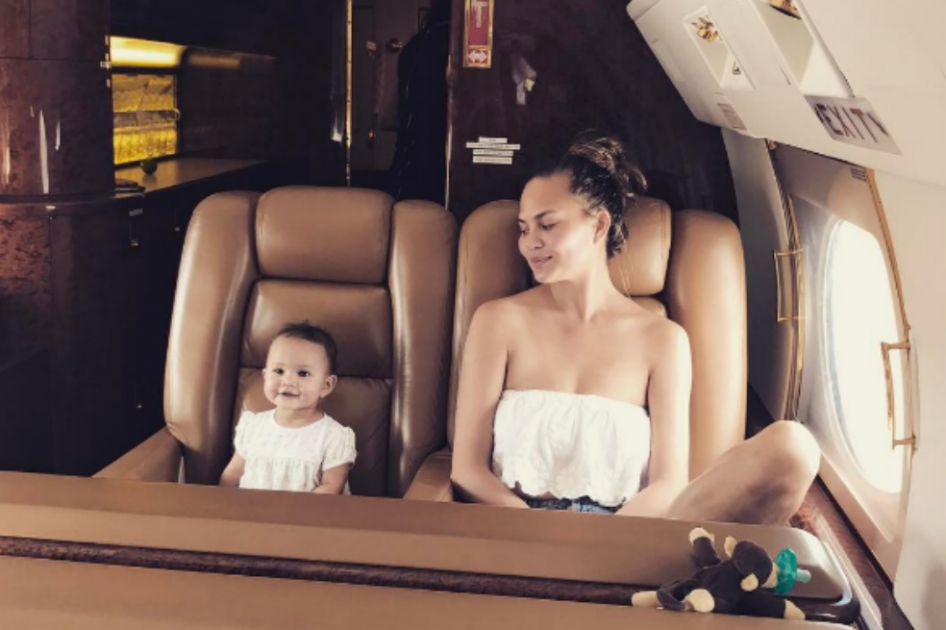 Foto tomada del Instagram de Chrissy Teigen