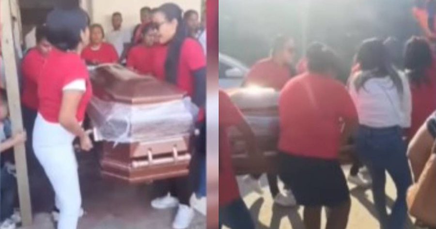 Por medio de un video en redes sociales se ve como, en medio de un funeral en Valledupar, los asistentes celebran con alcohol y tiros al aire.