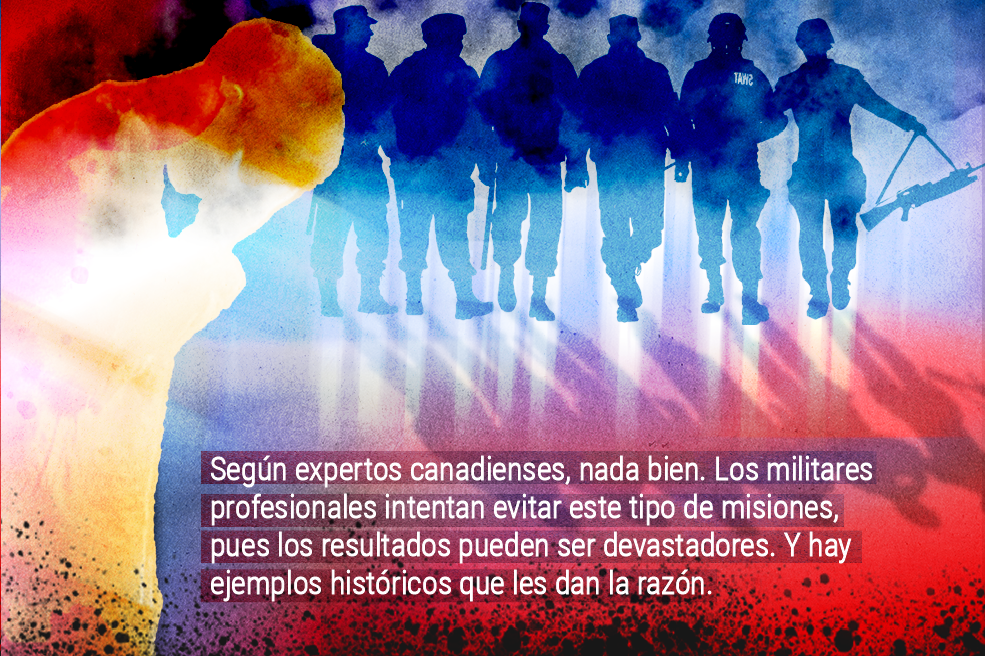 El mundo no es como lo pintan: militarización en Haití, ¿una misión por evitar?