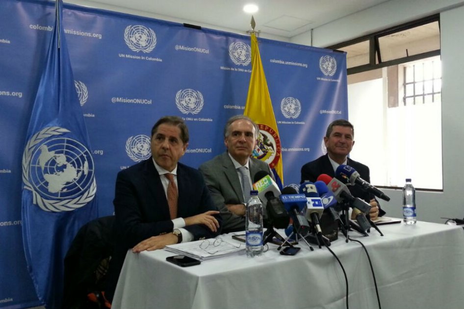 El mecanismo de monitoreo y verificación del cese al fuego y hostilidades.