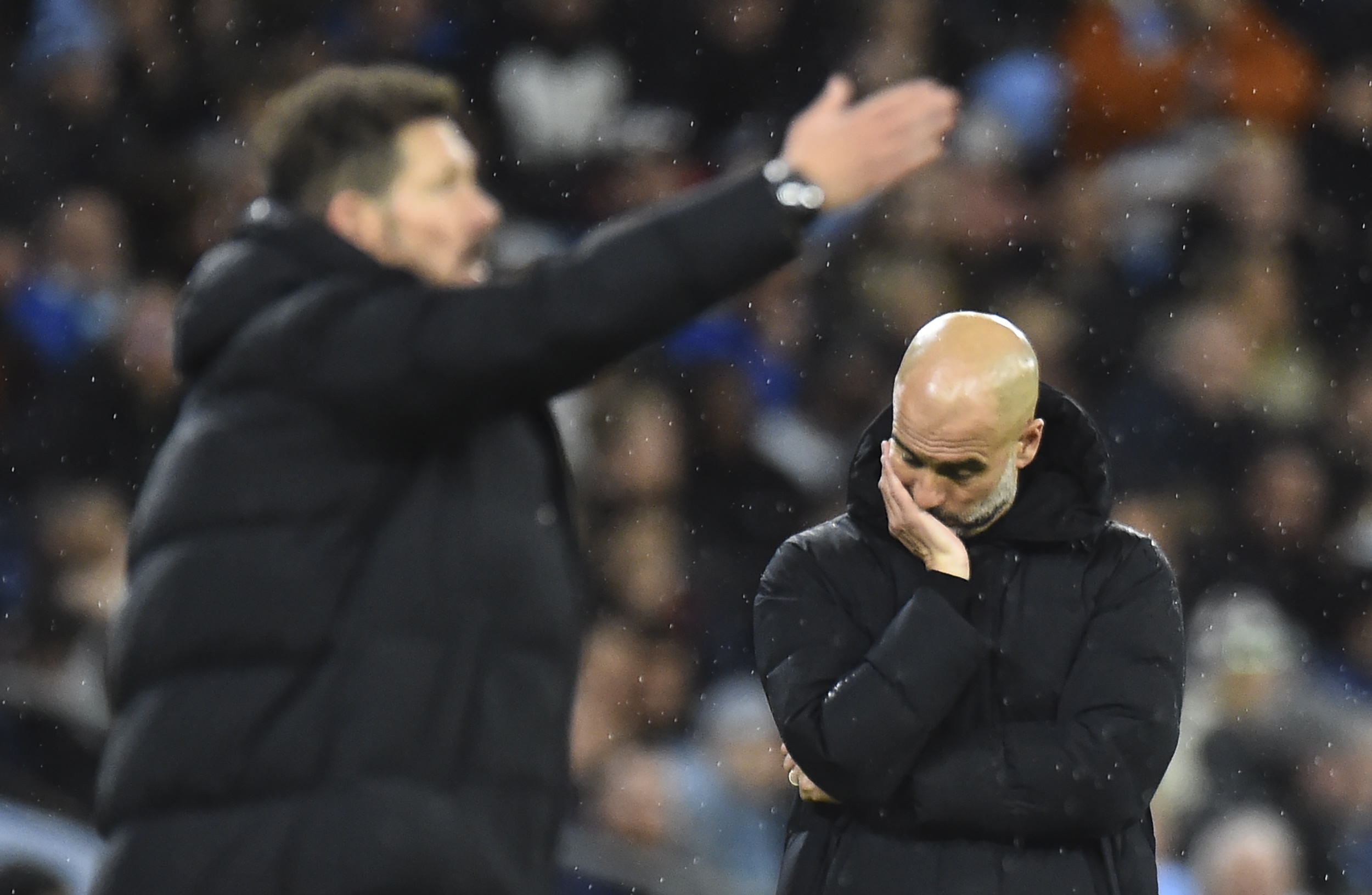 Guardiola: “Atlético planteó doble línea de cinco, es difícil atacar sin espacio”