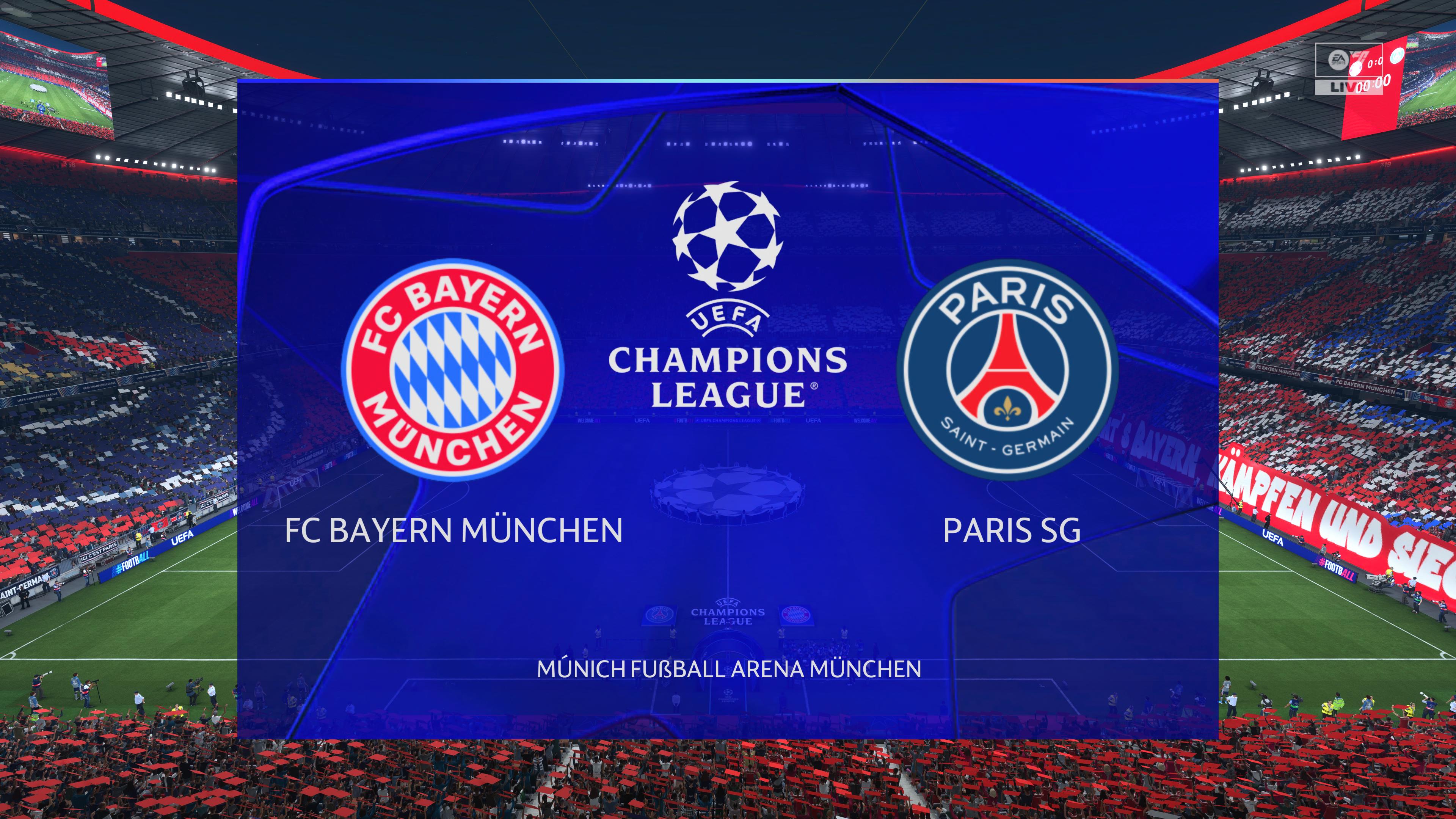 Bayern Múnich vs. París Saint-Germain en el nuevo EA Sports FC 26.