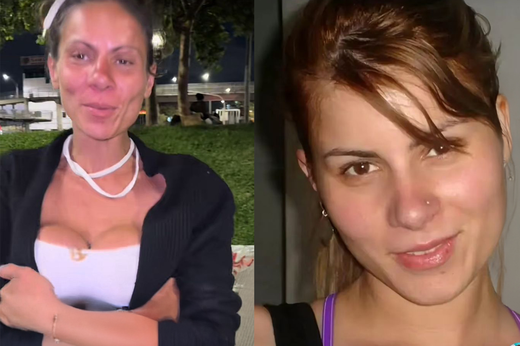 Ingrid Karina, de Stock Models, fue violentada por su esposo antes de la calle