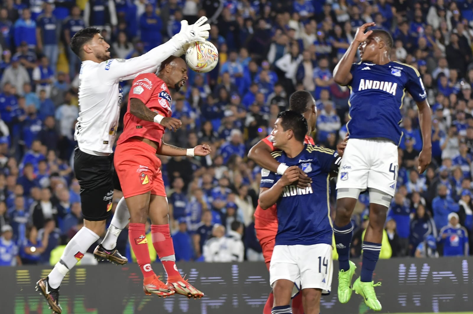 El juego entre Millonarios y Deportivo Pereira cerró la segunda fecha del grupo A de los cuadrangulares de la Liga BetPlay.