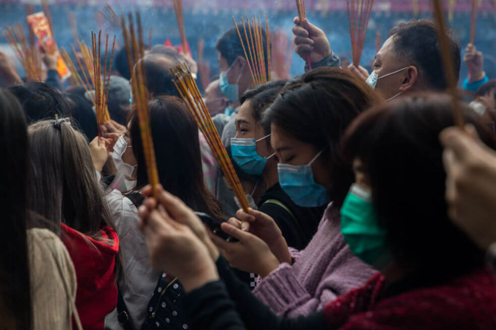 Bajo la sombra del coronavirus, China celebró con mesura el Año Nuevo Lunar