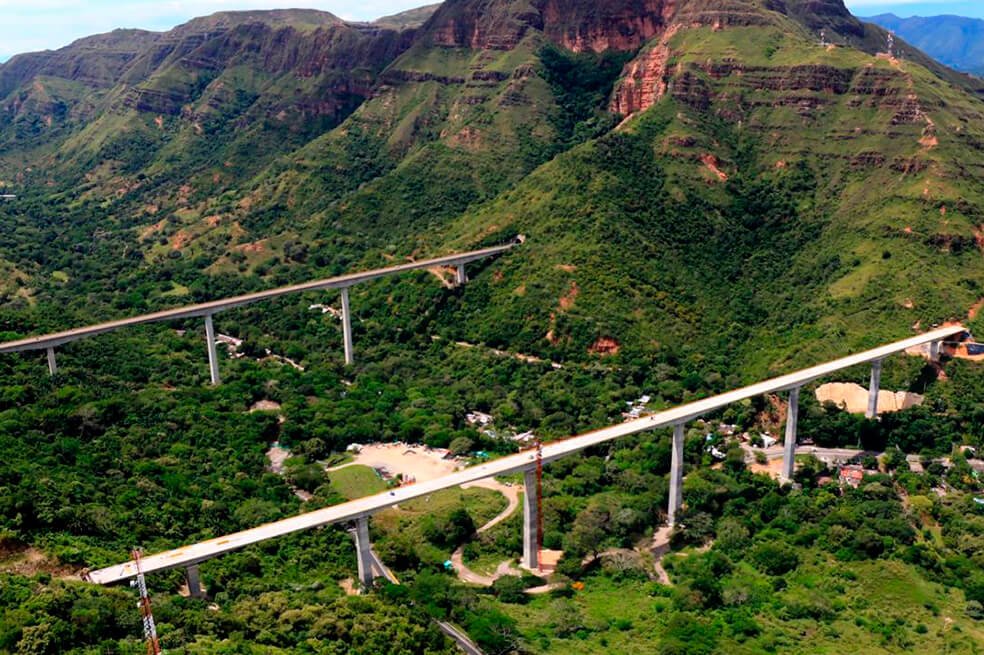 Viaducto de Gualanday II entrará en funcionamiento en enero de 2020