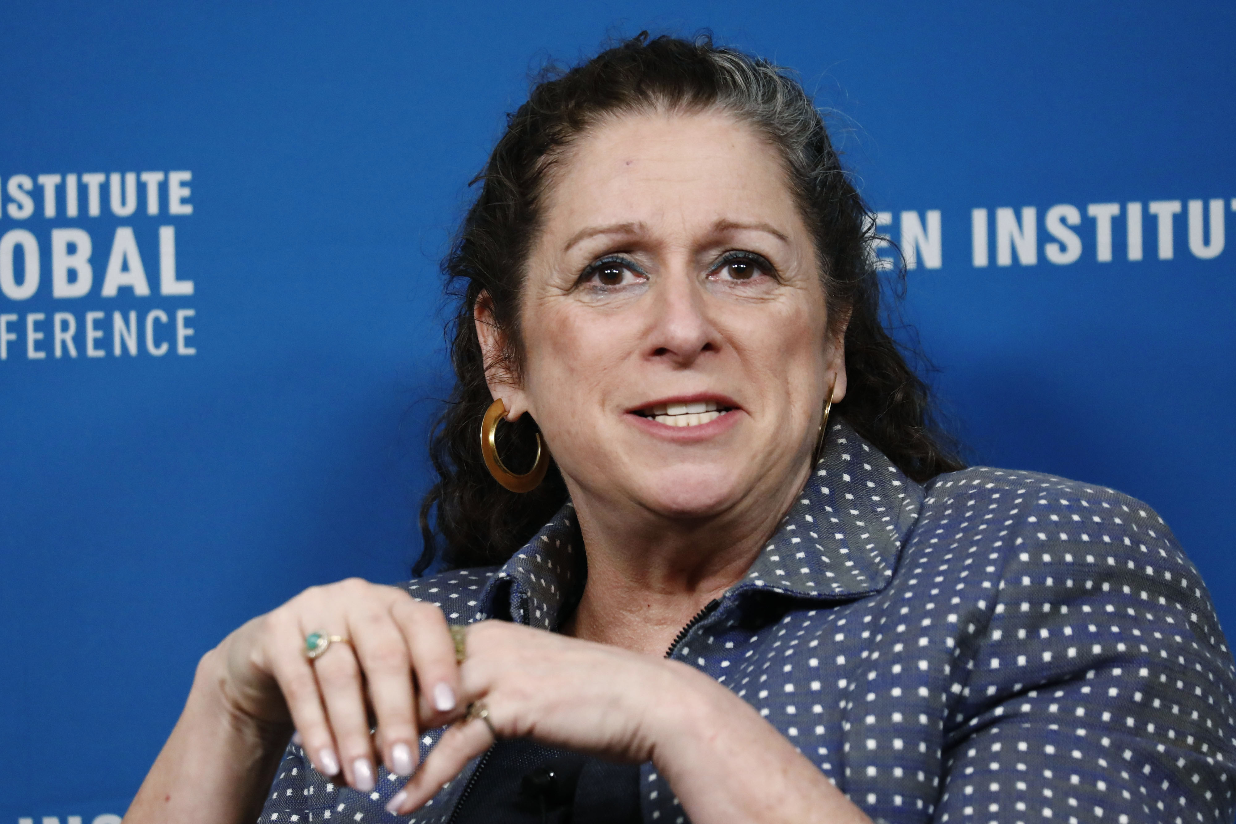 Abigail Disney, productora de cine y heredera del emporio familiar.