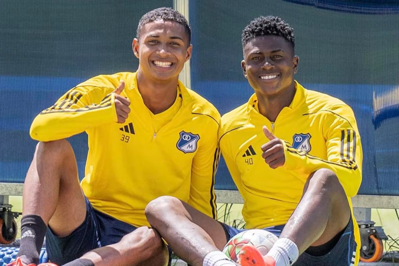 Neiser Villarreal regresa a entrenamientos de Millonarios tras días de ausencia