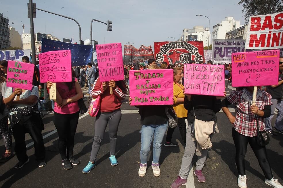 Nueva jornada de protestas en Argentina: de crisis a «catástrofe» económica