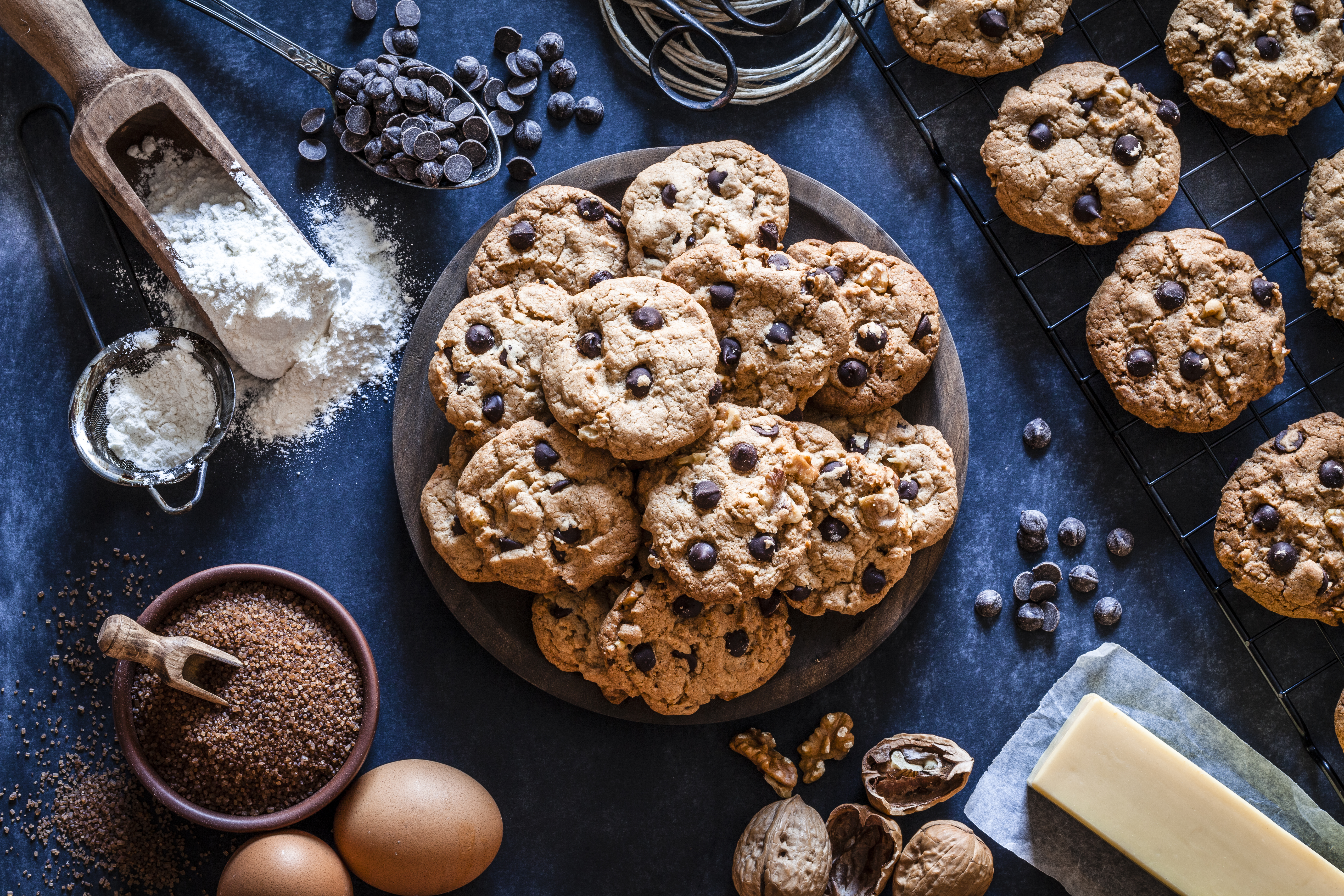 Galletas de chocolate: una receta para preparar en microondas