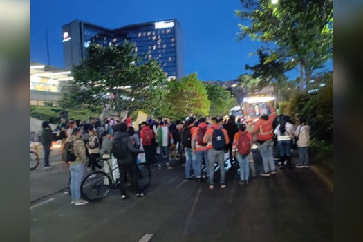 Movilidad: por protestas en Corferias, hay bloqueos en la Av. La Esperanza