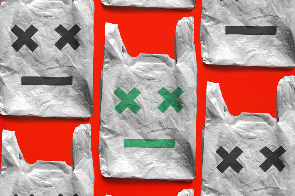 A pagar 20 pesos por cada bolsa plástica