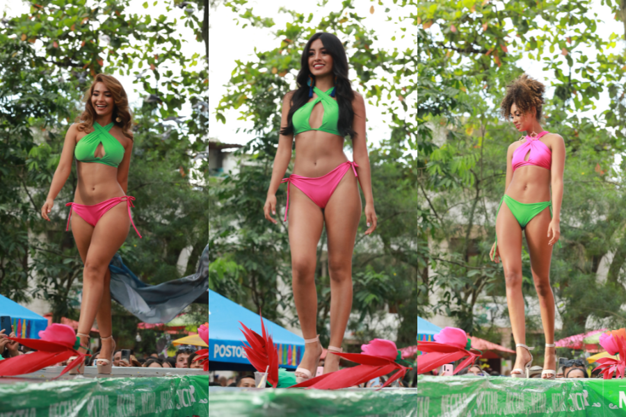 Las 25 candidatas al Reinado Nacional de la Panela desfilaron en traje de baño