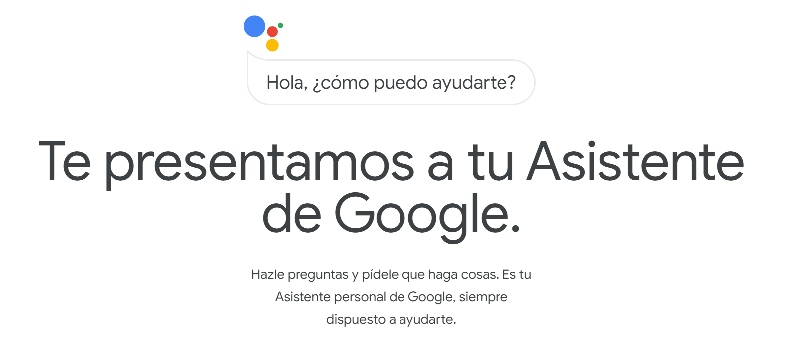Asistente de Google