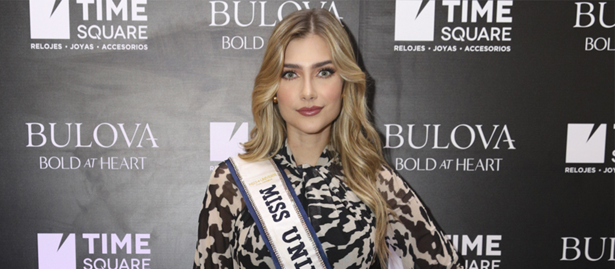 María Fernanda Aristizábal luce de nuevo la banda de reina en evento Bulova