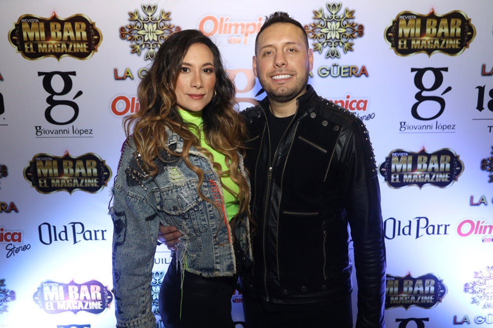Kelly Cardenas y Cristian Ahumada