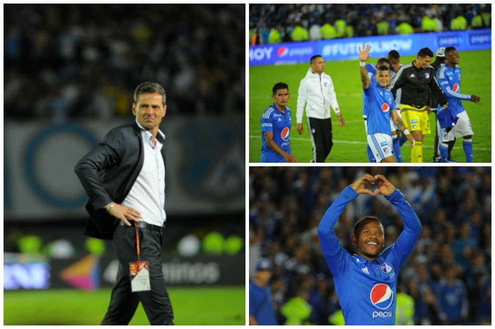 Las mejores imágenes de la clasificación de Millonarios