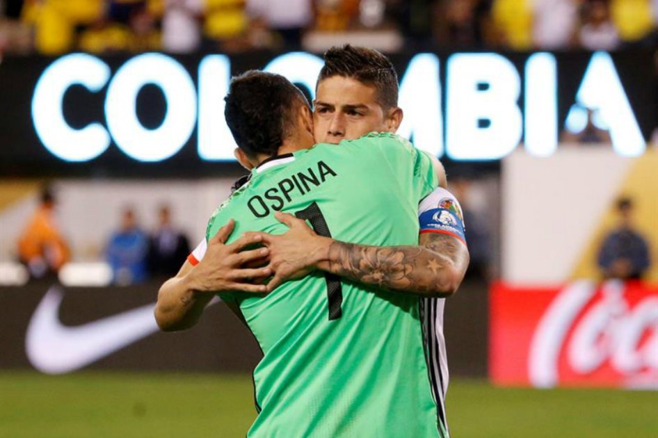 James Rodríguez: “Ospina es un grande”